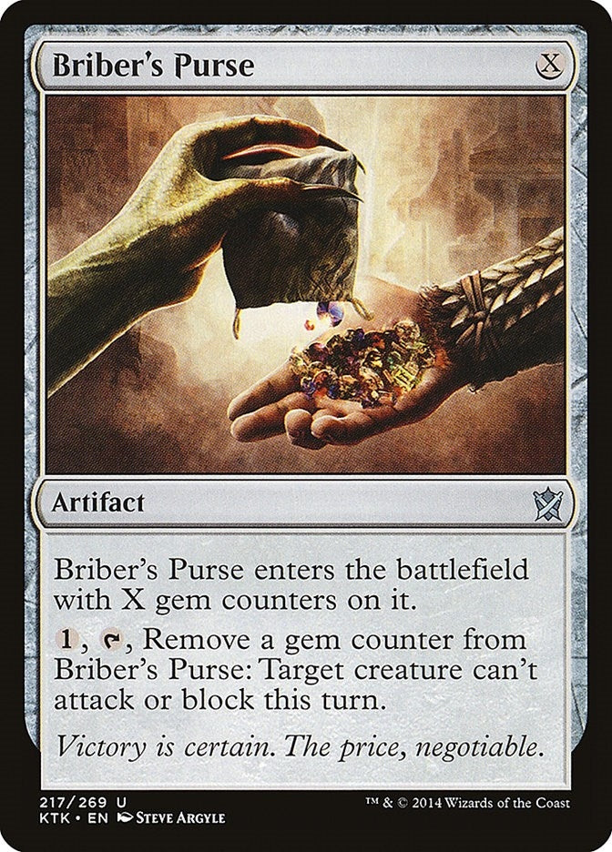 Image for Briber's Purse (217) [Khans of Tarkir] - Magic: The Gathering