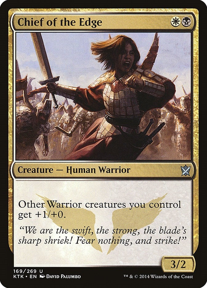Image for Chief of the Edge (169) [Khans of Tarkir] - Magic: The Gathering