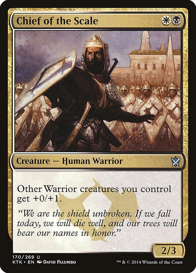 Image for Chief of the Scale (170) [Khans of Tarkir] - Magic: The Gathering
