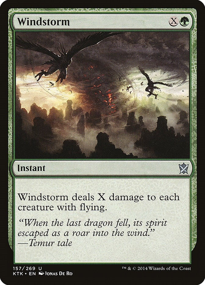 Image for Windstorm (157) [Khans of Tarkir] - Magic: The Gathering