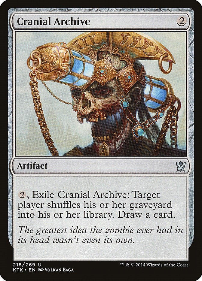 Image for Cranial Archive (218) [Khans of Tarkir] - Magic: The Gathering