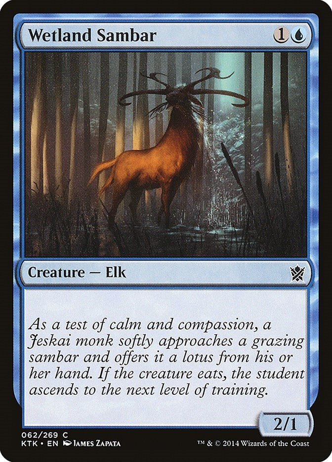 Image for Wetland Sambar (62) [Khans of Tarkir] - Magic: The Gathering