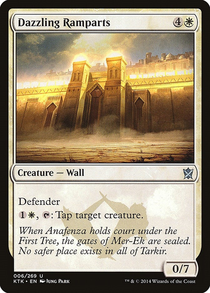 Image for Dazzling Ramparts (6) [Khans of Tarkir] - Magic: The Gathering
