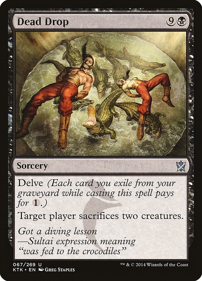 Image for Dead Drop (67) [Khans of Tarkir] - Magic: The Gathering