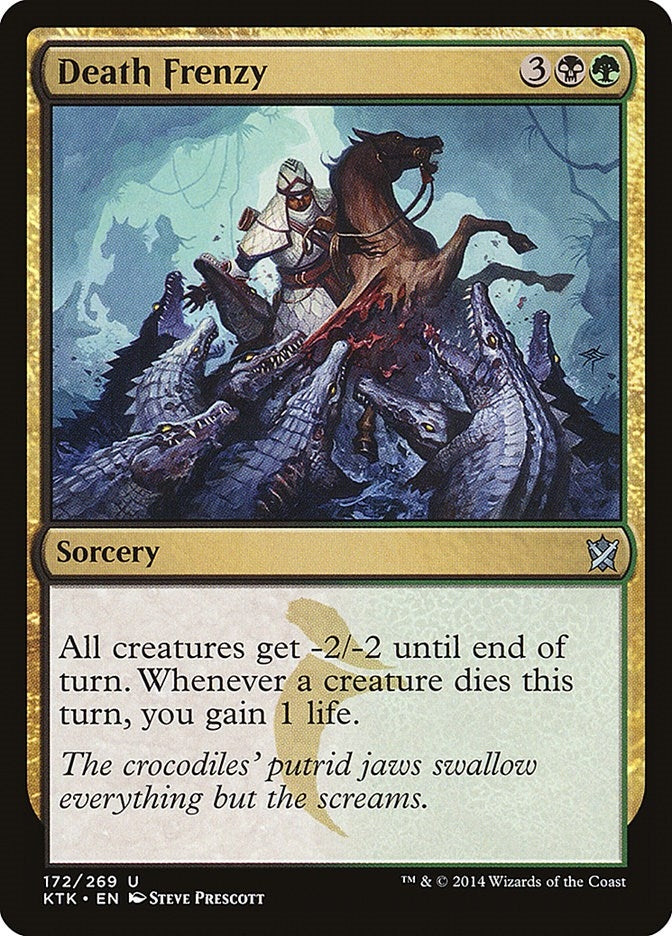 Image for Death Frenzy (172) [Khans of Tarkir] - Magic: The Gathering