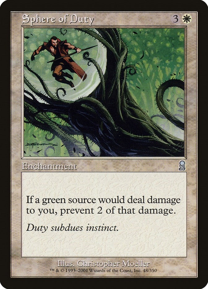 Image for Sphere of Duty (48) [Odyssey] - Magic: The Gathering