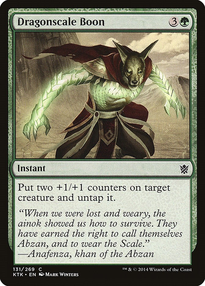 Dragonscale Boon (131) [Khans of Tarkir]