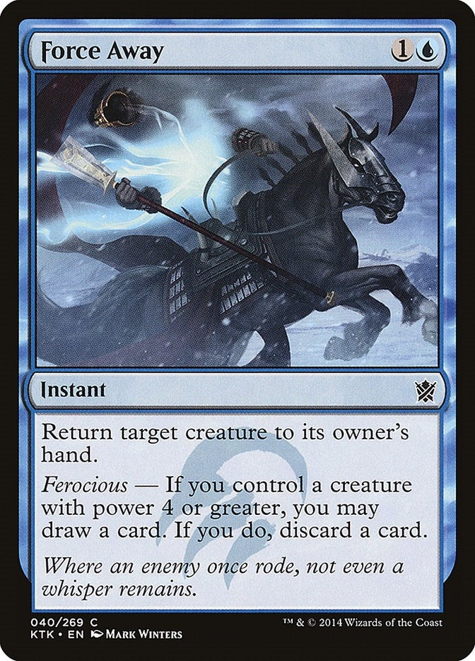 Image for Force Away (40) [Khans of Tarkir] - Magic: The Gathering