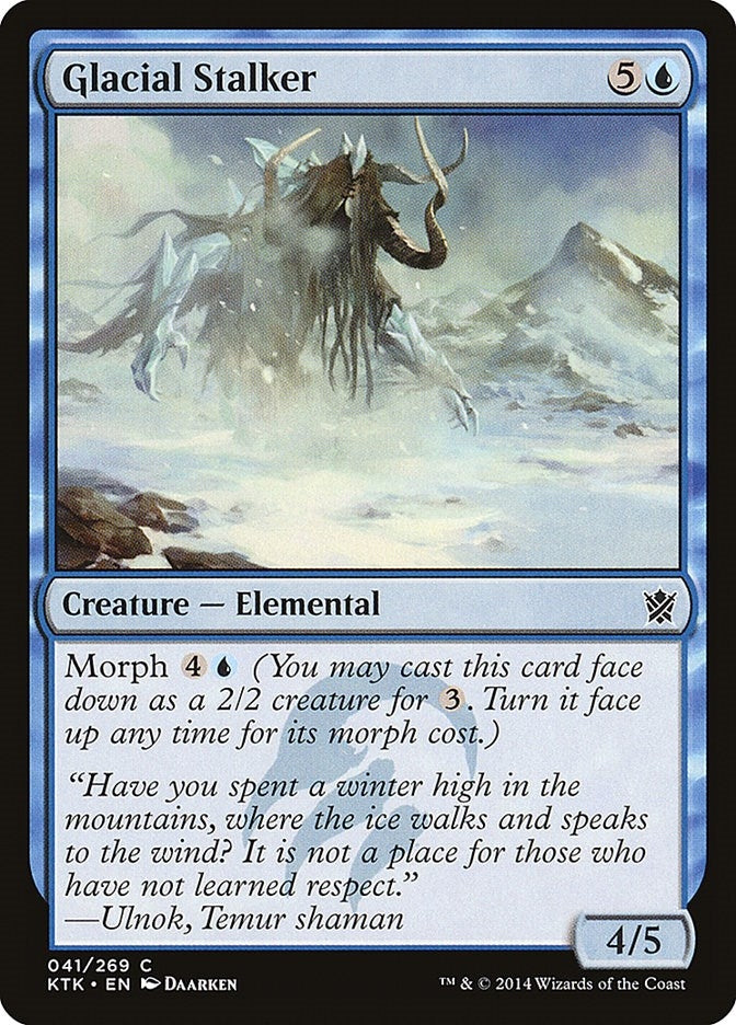 Image for Glacial Stalker (41) [Khans of Tarkir] - Magic: The Gathering
