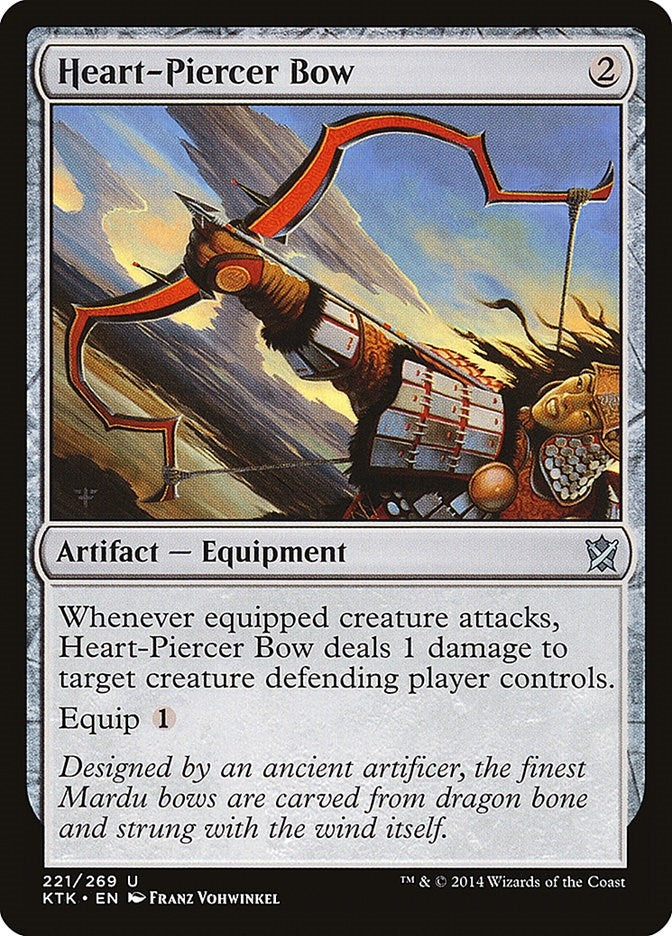 Image for Heart-Piercer Bow (221) [Khans of Tarkir] - Magic: The Gathering