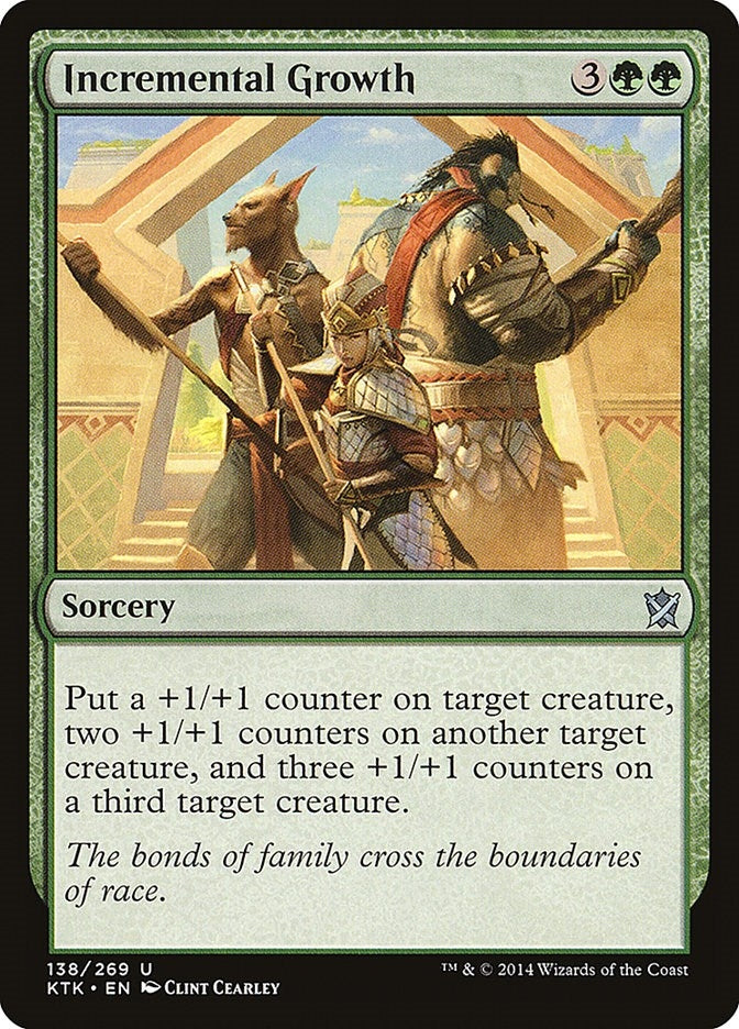 Image for Incremental Growth (138) [Khans of Tarkir] - Magic: The Gathering