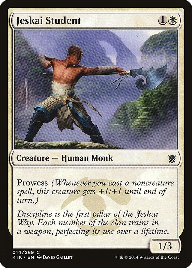 Image for Jeskai Student (14) [Khans of Tarkir] - Magic: The Gathering