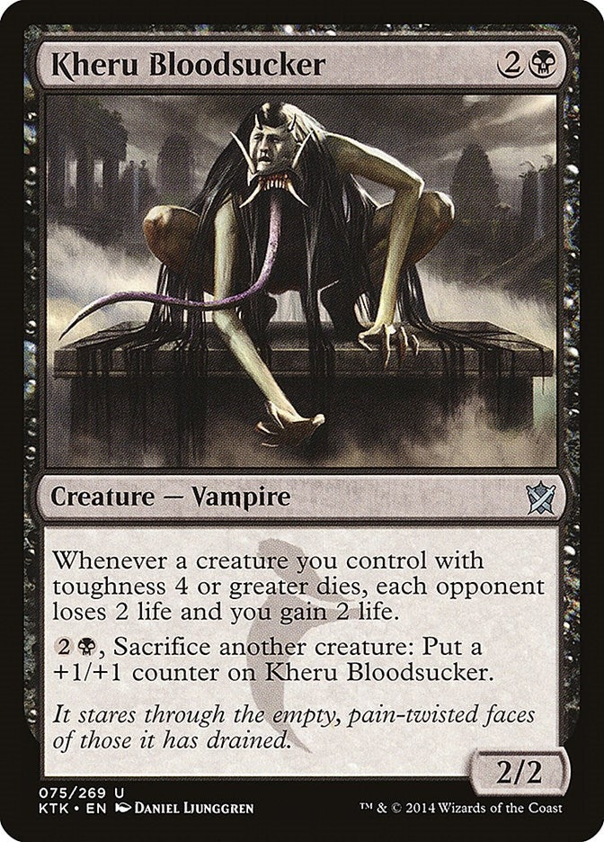 Image for Kheru Bloodsucker (75) [Khans of Tarkir] - Magic: The Gathering