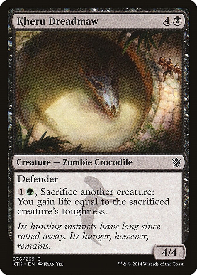 Image for Kheru Dreadmaw (76) [Khans of Tarkir] - Magic: The Gathering