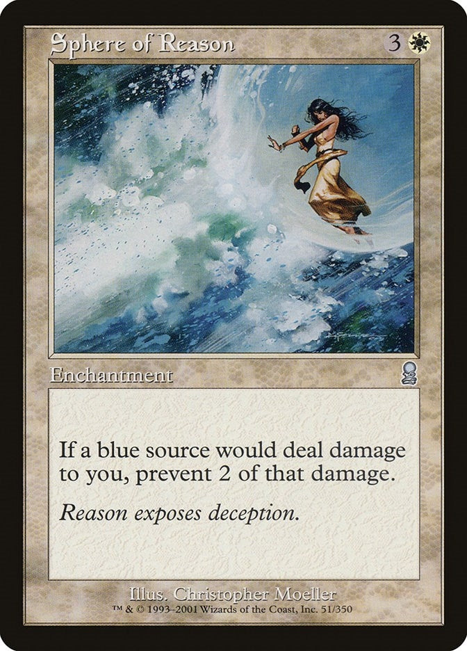 Image for Sphere of Reason (51) [Odyssey] - Magic: The Gathering
