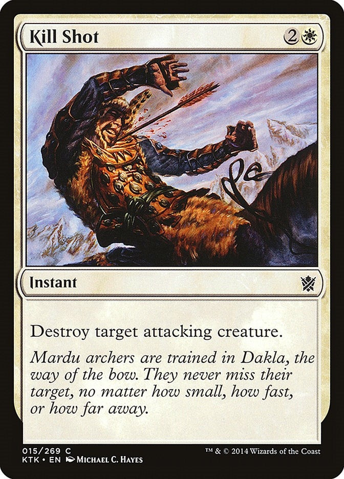 Image for Kill Shot (15) [Khans of Tarkir] - Magic: The Gathering