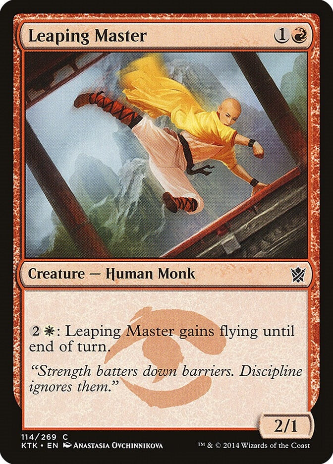 Leaping Master (114) [Khans of Tarkir]