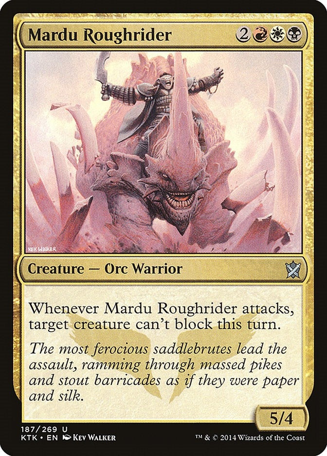 Image for Mardu Roughrider (187) [Khans of Tarkir] - Magic: The Gathering