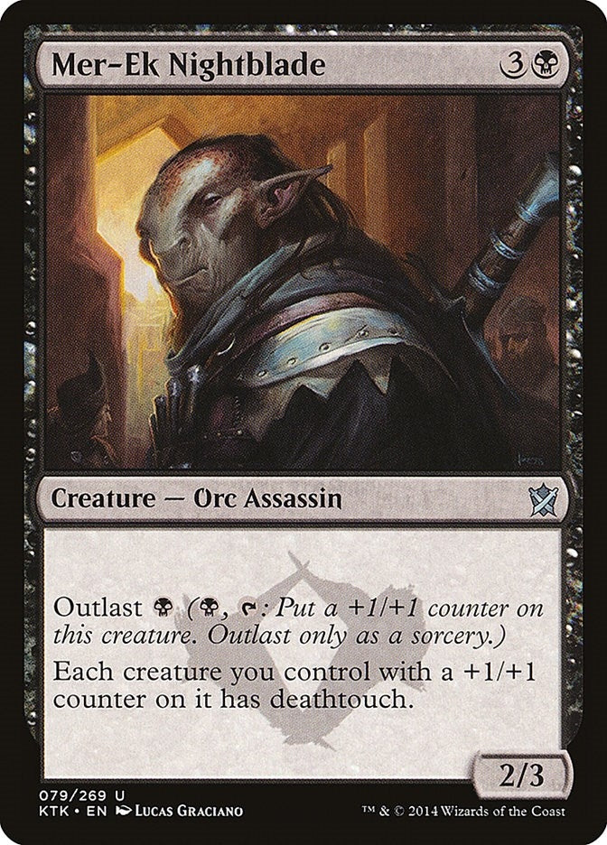 Image for Mer-Ek Nightblade (79) [Khans of Tarkir] - Magic: The Gathering