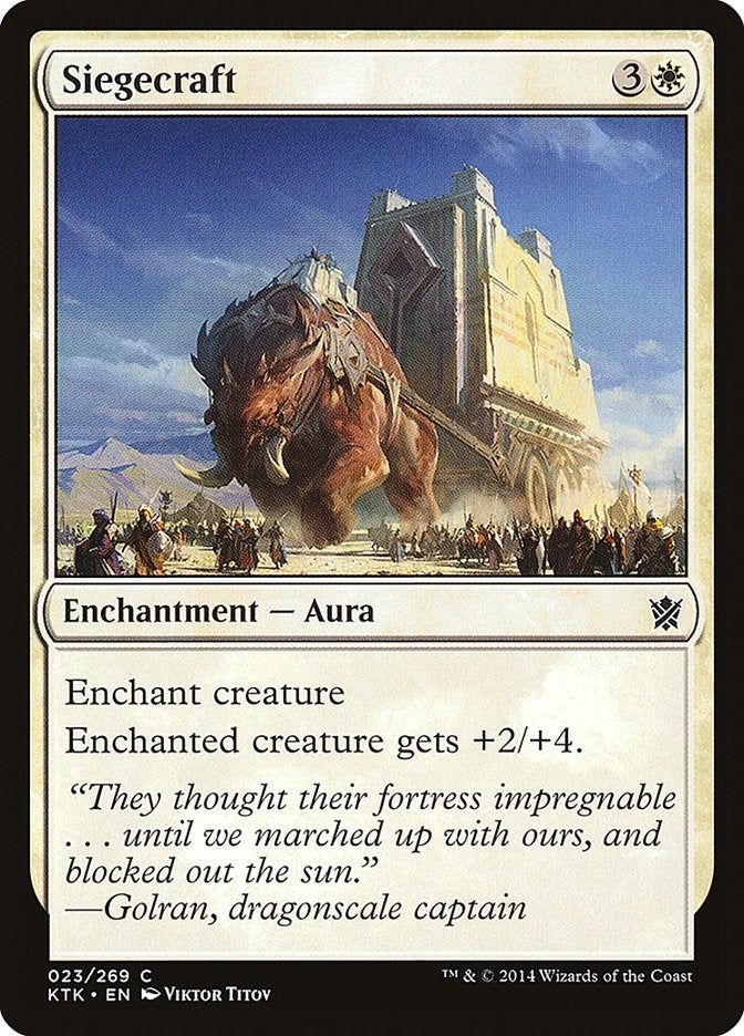 Image for Siegecraft (23) [Khans of Tarkir] - Magic: The Gathering