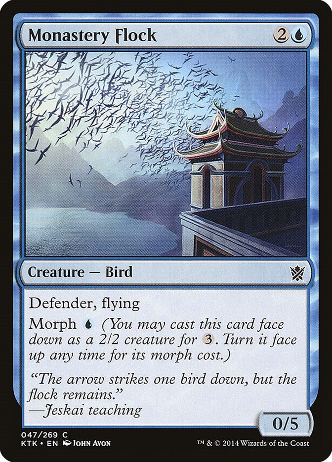 Image for Monastery Flock (47) [Khans of Tarkir] - Magic: The Gathering
