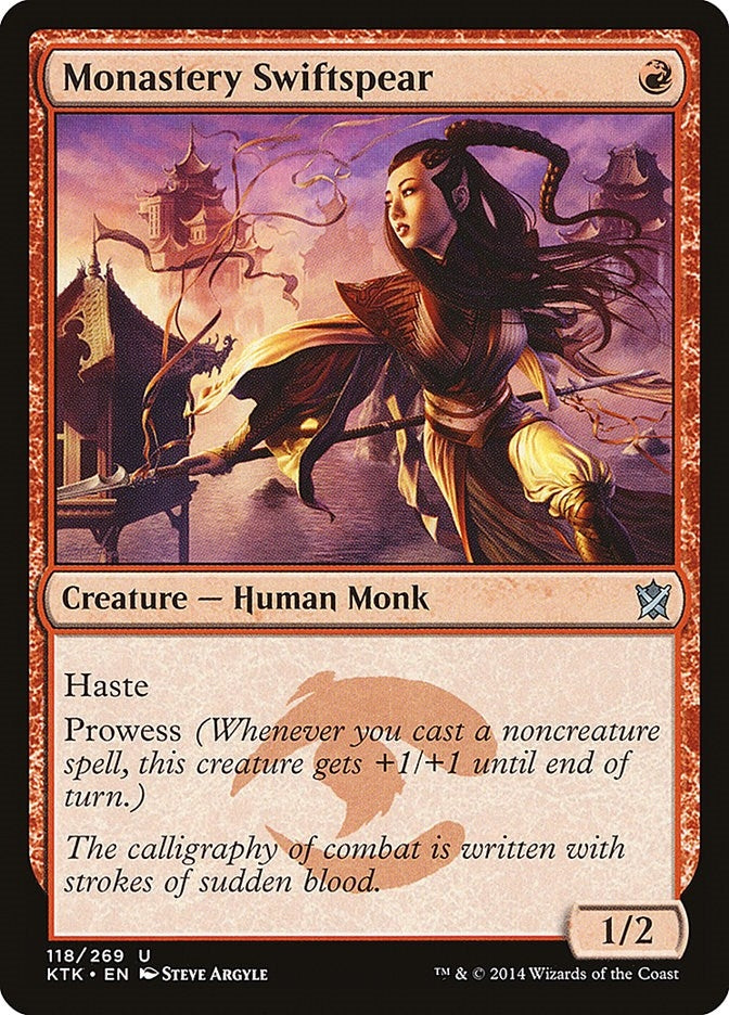 Image for Monastery Swiftspear (118) [Khans of Tarkir] - Magic: The Gathering