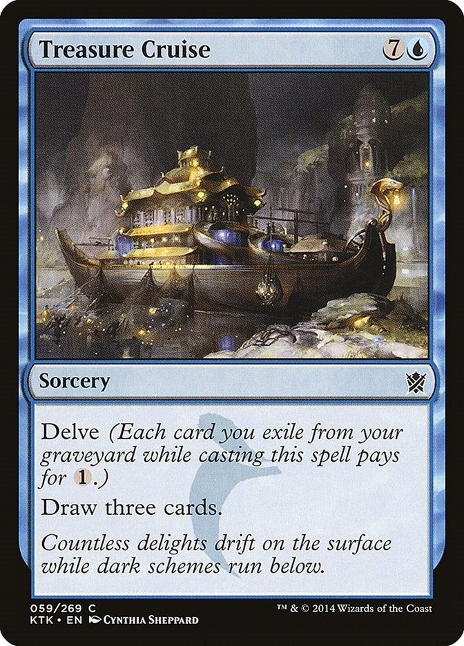 Image for Treasure Cruise (59) [Khans of Tarkir] - Magic: The Gathering