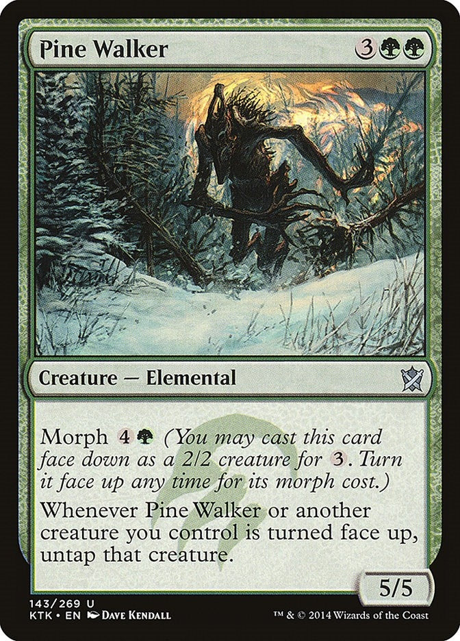 Image for Pine Walker (143) [Khans of Tarkir] - Magic: The Gathering