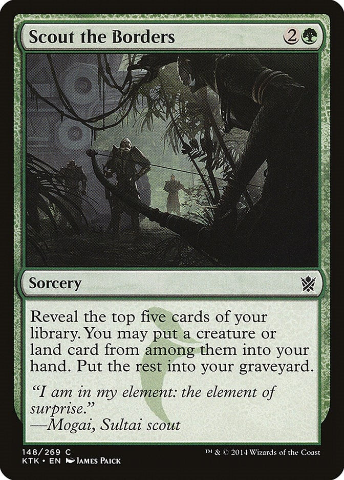 Image for Scout the Borders (148) [Khans of Tarkir] - Magic: The Gathering