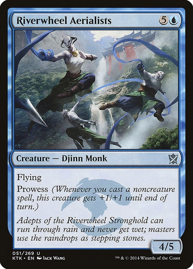Image for Riverwheel Aerialists (51) [Khans of Tarkir] - Magic: The Gathering