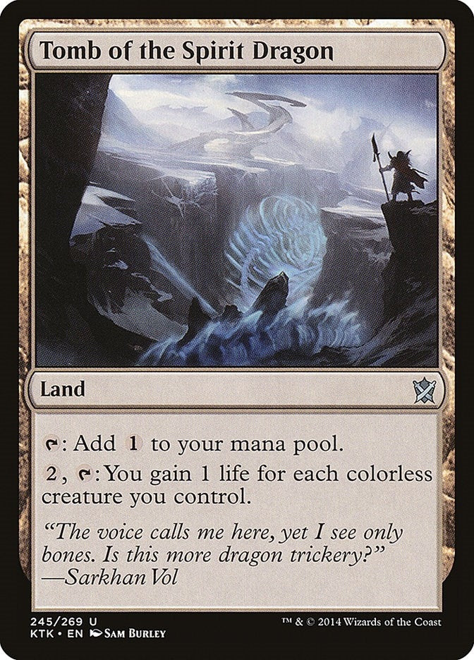Image for Tomb of the Spirit Dragon (245) [Khans of Tarkir] - Magic: The Gathering
