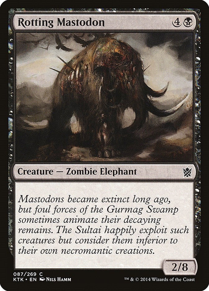 Image for Rotting Mastodon (87) [Khans of Tarkir] - Magic: The Gathering