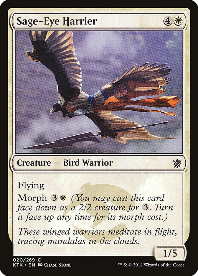 Image for Sage-Eye Harrier (20) [Khans of Tarkir] - Magic: The Gathering