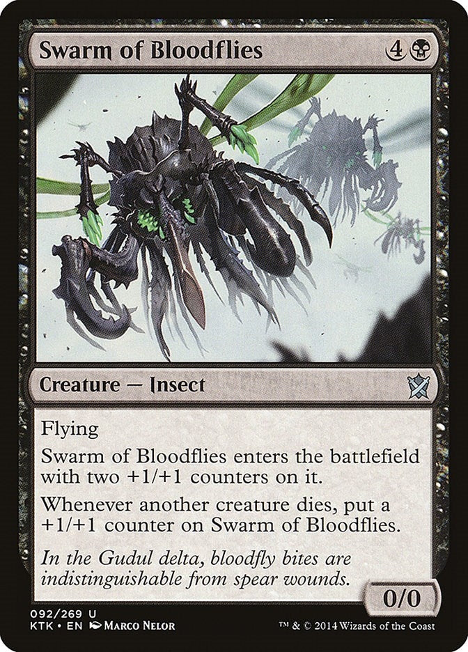 Image for Swarm of Bloodflies (92) [Khans of Tarkir] - Magic: The Gathering