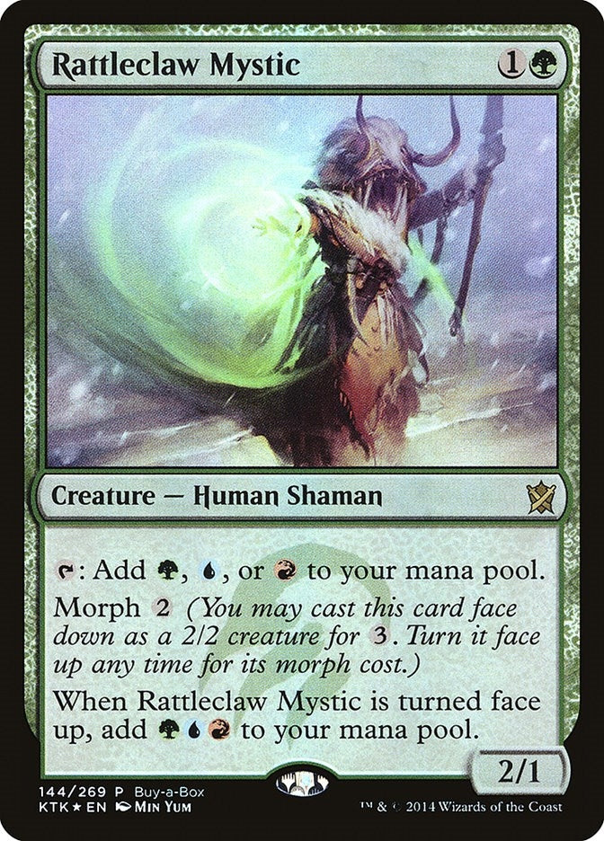 Image for Rattleclaw Mystic (144) [Buy-A-Box Promos] - Magic: The Gathering
