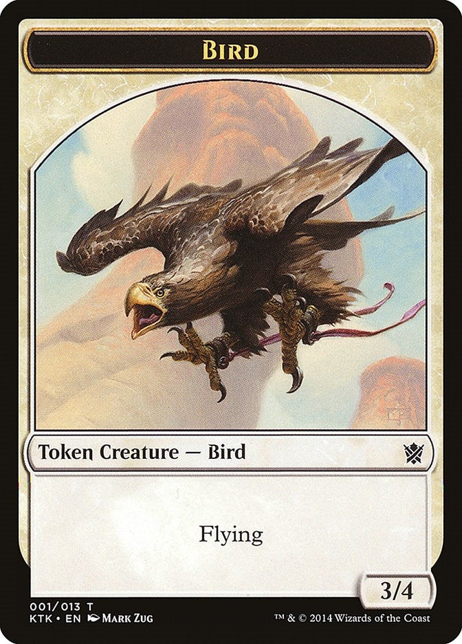Image for Bird Token (1) [Khans of Tarkir] - Magic: The Gathering