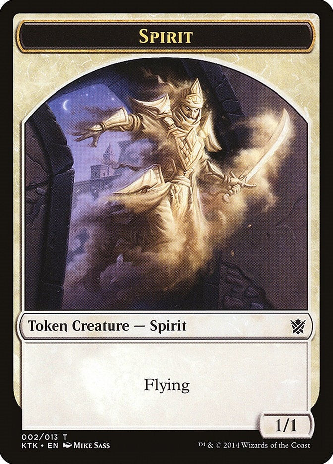 Image for Spirit Token (2) [Khans of Tarkir] - Magic: The Gathering