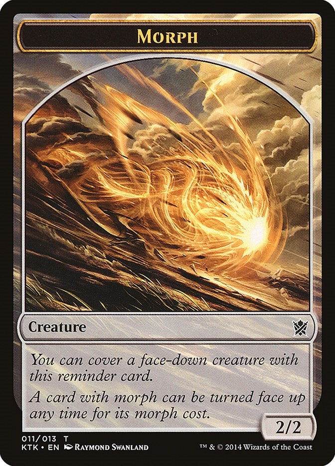 Image for Morph Token (11) [Khans of Tarkir] - Magic: The Gathering