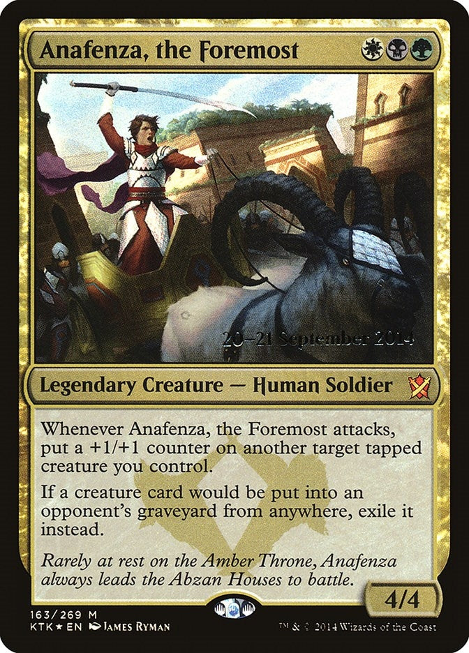 Image for Anafenza, the Foremost (163) [Prerelease Cards] - Magic: The Gathering