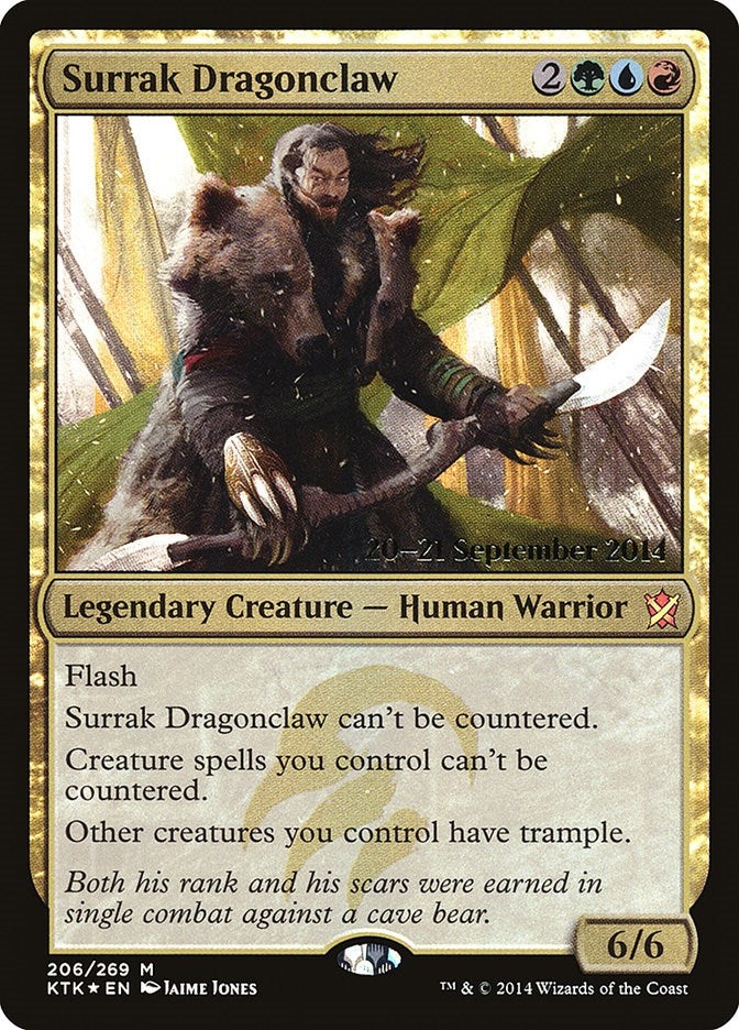 Image for Surrak Dragonclaw (206) [Prerelease Cards] - Magic: The Gathering
