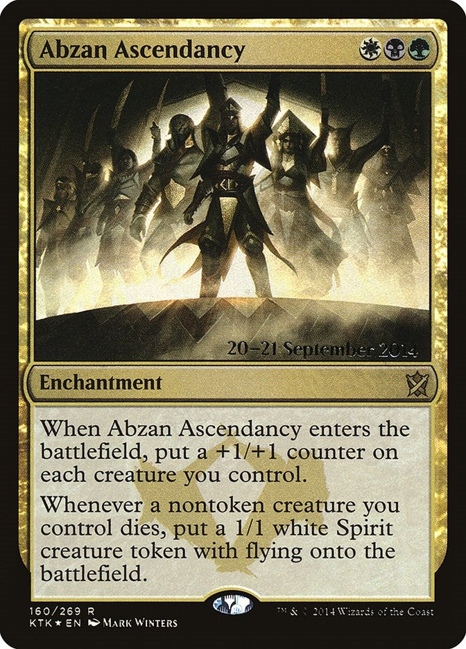 Image for Abzan Ascendancy (160) [Prerelease Cards] - Magic: The Gathering