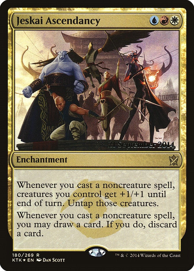 Image for Jeskai Ascendancy (180) [Prerelease Cards] - Magic: The Gathering