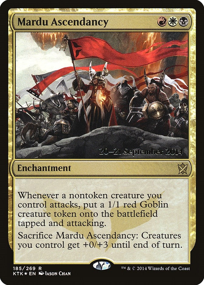 Image for Mardu Ascendancy (185) [Prerelease Cards] - Magic: The Gathering