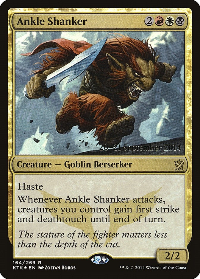 Image for Ankle Shanker (164) [Prerelease Cards] - Magic: The Gathering