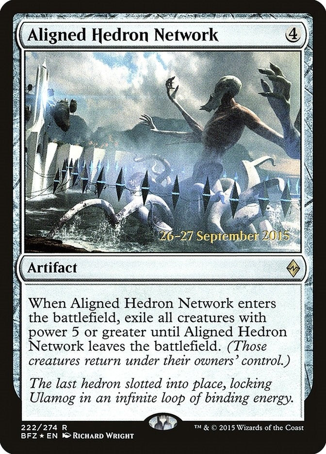 Image for Aligned Hedron Network (222) [Prerelease Cards] - Magic: The Gathering