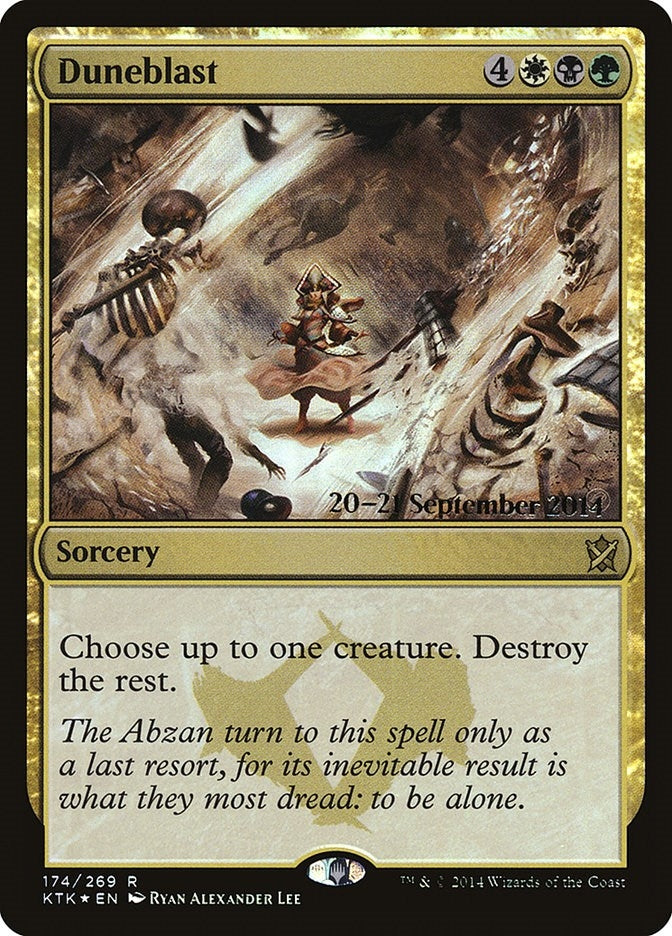 Image for Duneblast (174) [Prerelease Cards] - Magic: The Gathering