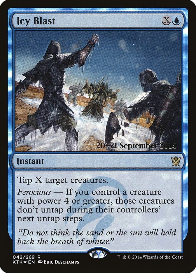 Image for Icy Blast (42) [Prerelease Cards] - Magic: The Gathering
