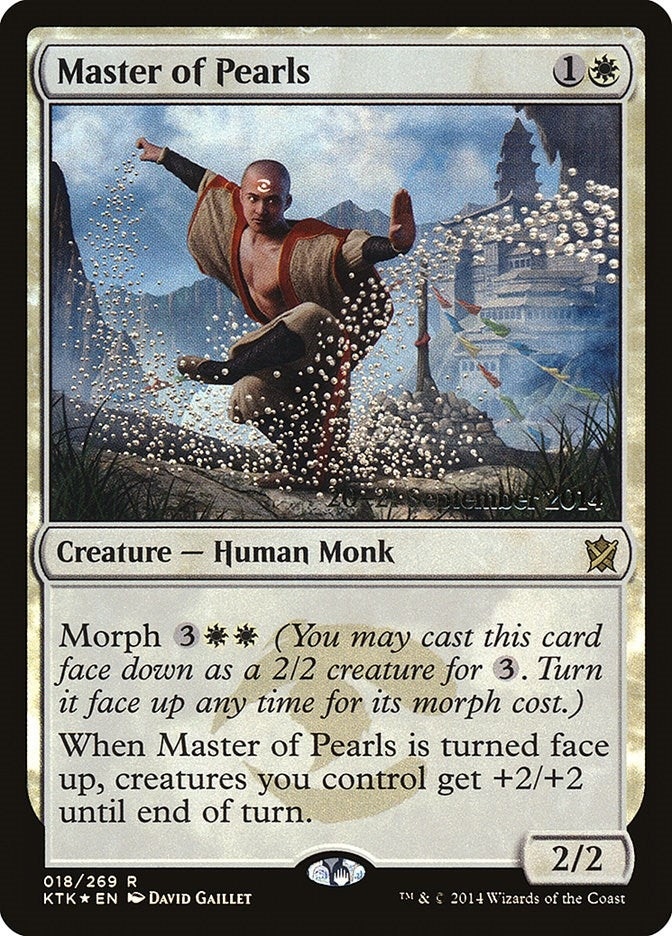 Image for Master of Pearls (18) [Prerelease Cards] - Magic: The Gathering