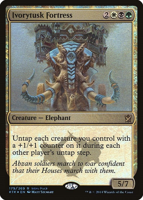 Image for Ivorytusk Fortress (179) [Unique and Miscellaneous Promos] - Magic: The Gathering