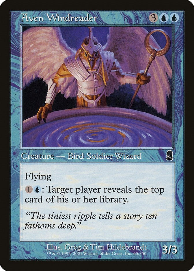 Image for Aven Windreader (65) [Odyssey] - Magic: The Gathering